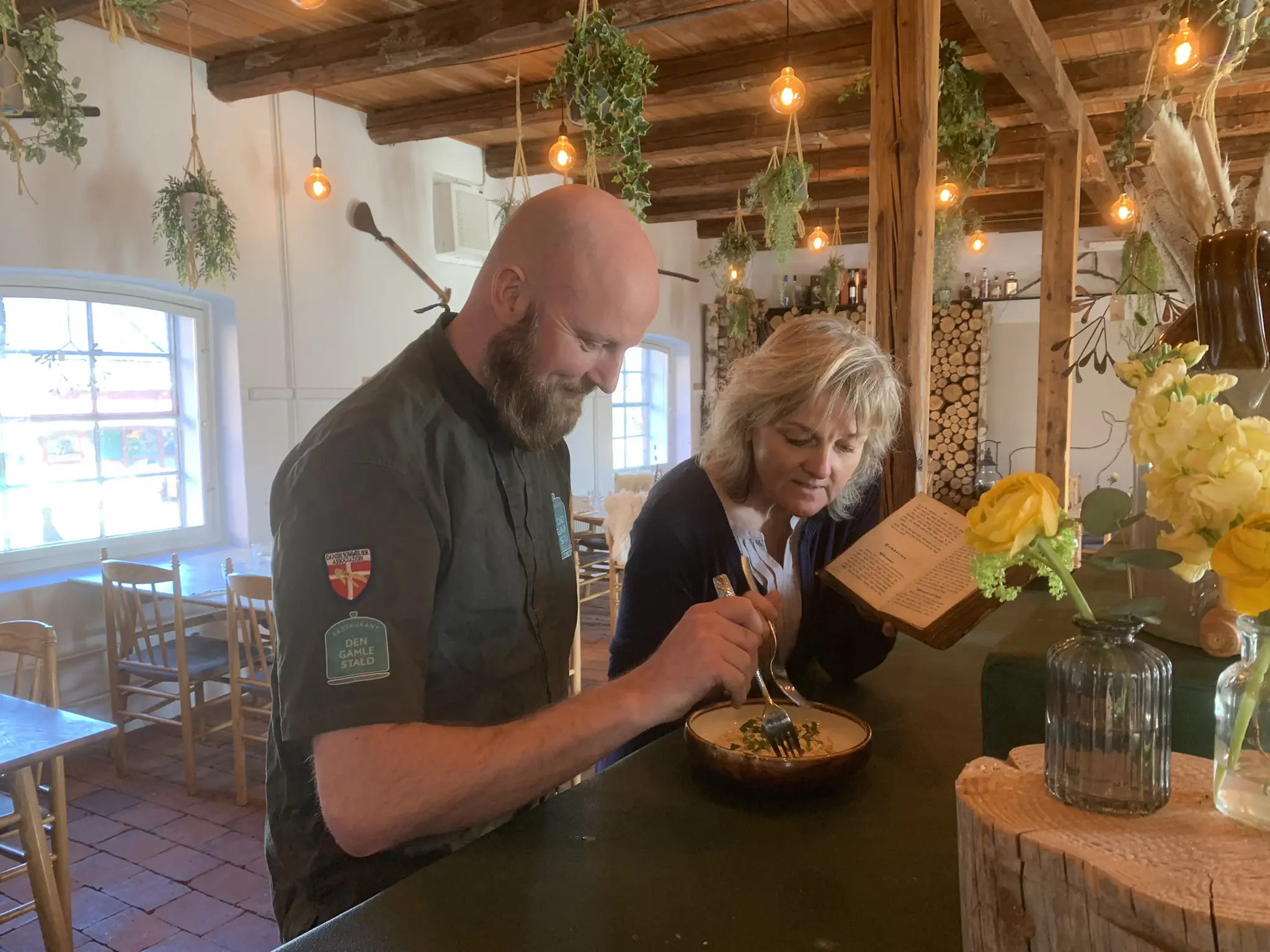 A gourmet evening is planned.