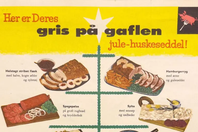 Pig on the Fork - Christmas souvenir - front page