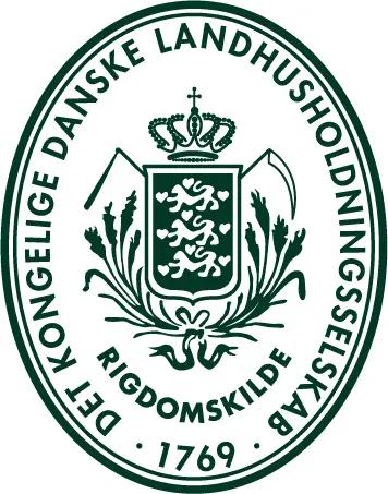 The logo of the Royal Danish Agricultural Society