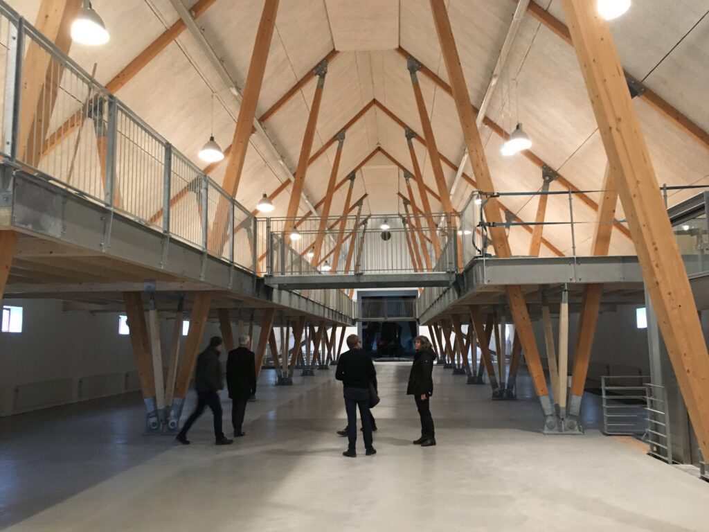 Lokalerne på Det Grønne Museum, Gl. Estrup, står klar til at huse museets nye basisudstilling, som bliver en realitet med en millionbevilling fra A.P. Møller Fonden